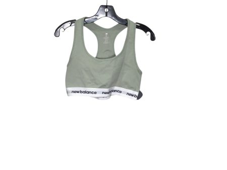 Athletic Bra By New Balance In Green, Size: Xl Online Hot Sale