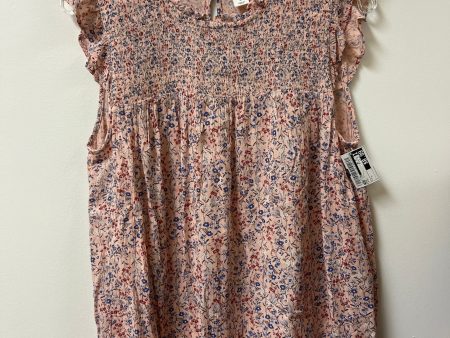 Top Short Sleeve By Old Navy In Pink, Size: L Cheap