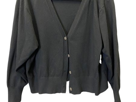 Sweater Cardigan By A New Day In Black, Size: Xxl For Cheap