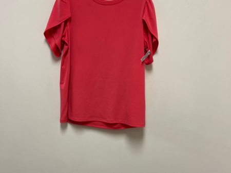 Top Short Sleeve By Michael By Michael Kors In Pink, Size: S For Sale