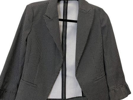 Blazer By Amanda + Chelsea In Polkadot Pattern, Size: 2 Online Sale