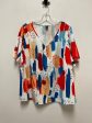 Top Short Sleeve By Shein In Multi-colored, Size: 2x Supply