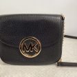 Crossbody Designer By Michael Kors In Black, Size:Small on Sale