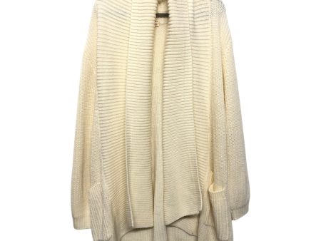 Sweater Cardigan By Oneill In Cream, Size:L For Cheap