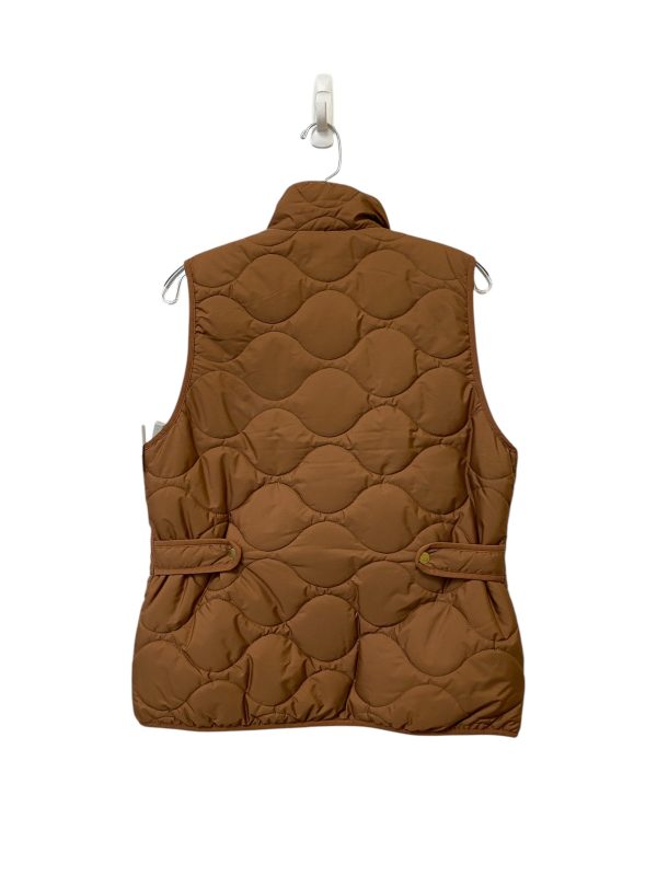 Vest Puffer & Quilted By J. Crew In Brown, Size: M Online Hot Sale