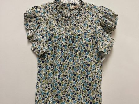 Top Short Sleeve By Solitaire In Blue & Green, Size: Xl Supply