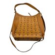 Handbag Luxury Designer By Mcm In Brown, Size:Medium Discount