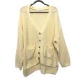 Sweater Cardigan By Clothes Mentor In Cream, Size:Xl Online now