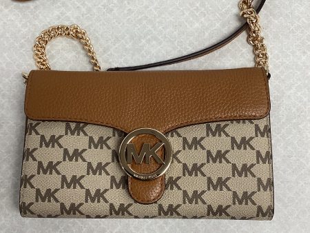 Crossbody Designer By Michael Kors In Brown, Size:Small Fashion