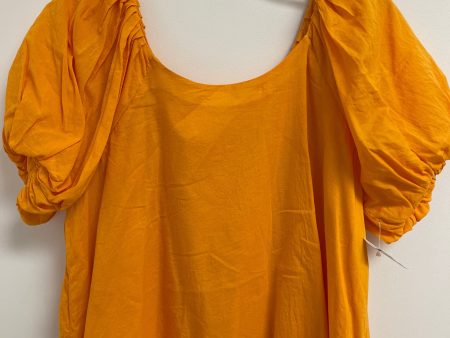 Top Short Sleeve By Maeve In Yellow, Size: M Sale