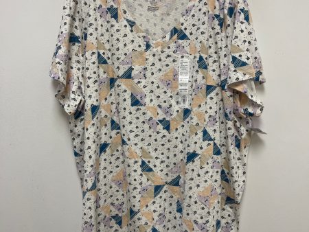 Top Short Sleeve By Sonoma  Size: 3x Sale