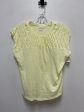 Top Short Sleeve By Pilcro In Yellow, Size: Xs Hot on Sale