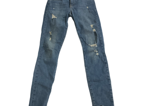 Jeans Skinny By Lucky Brand In Blue Denim, Size:0 Online Hot Sale