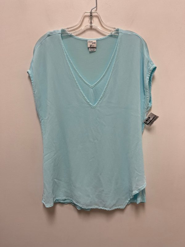 Top Short Sleeve By Xcvi In Blue, Size: S Sale