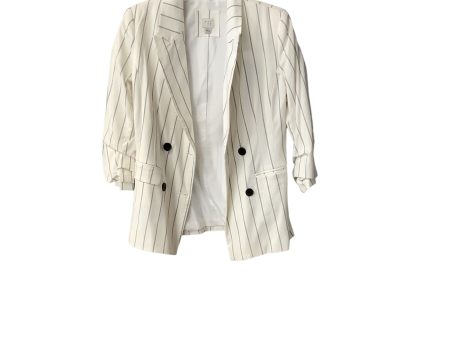 Blazer By A New Day In Striped Pattern, Size: 6 Cheap