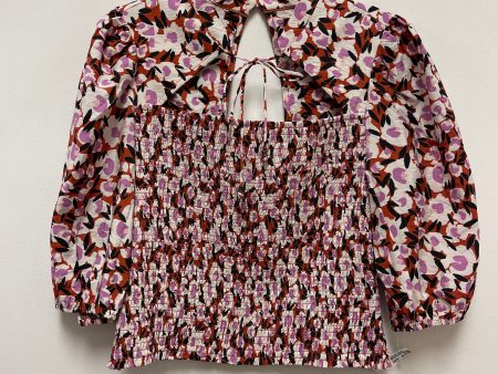 Top Short Sleeve By Maeve In Floral Print, Size: M Hot on Sale