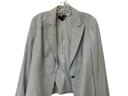 Blazer By Clothes Mentor In Grey, Size: 12 Discount