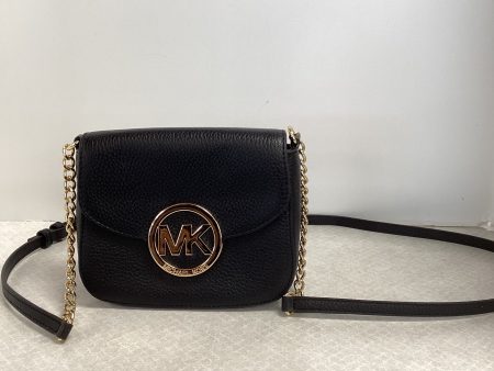 Crossbody Designer By Michael Kors In Black, Size:Small on Sale