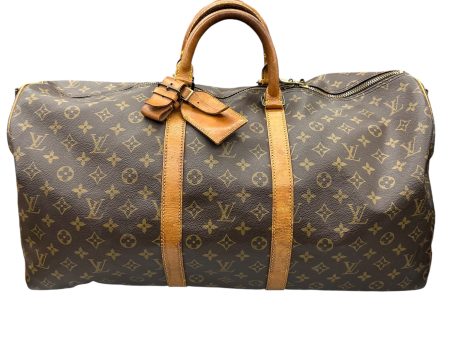 Duffle And Weekender Luxury Designer By Louis Vuitton In Brown, Size:Large Online Sale