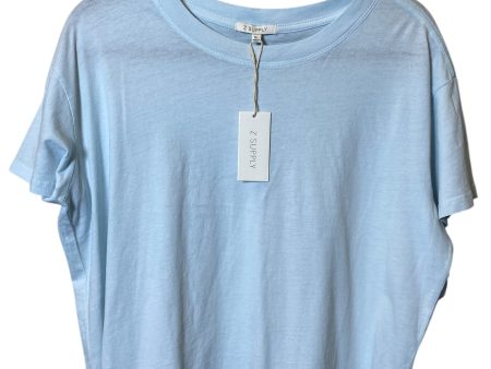 Top Short Sleeve By Z Supply In Blue, Size: Xl Online Hot Sale