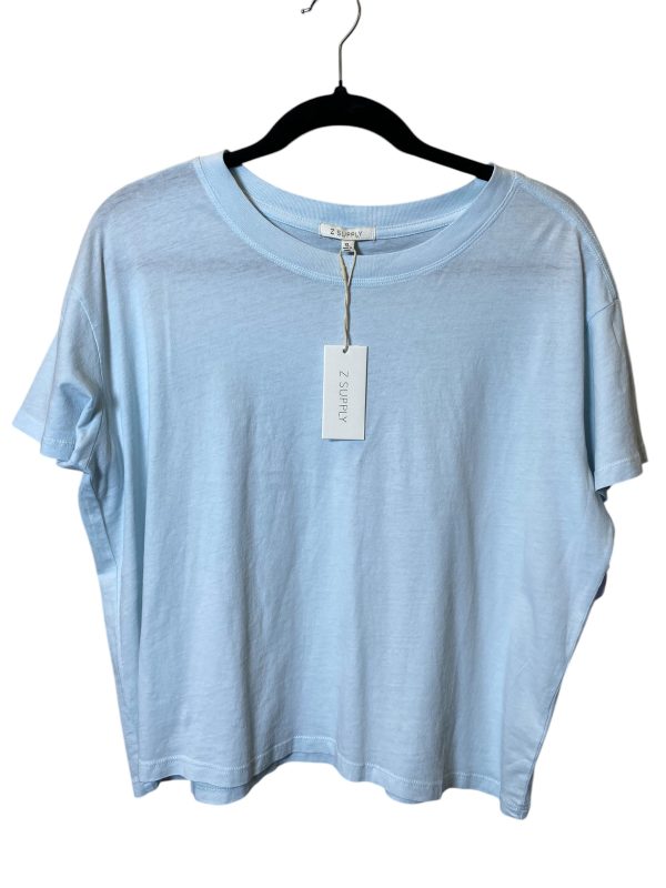 Top Short Sleeve By Z Supply In Blue, Size: Xl Online Hot Sale