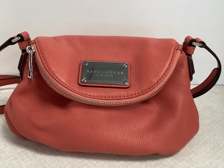 Crossbody Luxury Designer By Marc Jacobs In Coral, Size:Small Online Sale