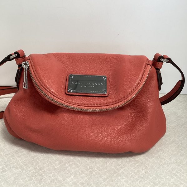 Crossbody Luxury Designer By Marc Jacobs In Coral, Size:Small Online Sale