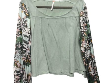 Top Ls By Free People In Green, Size:M Fashion