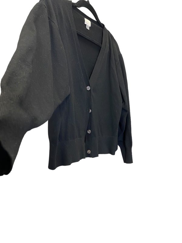 Sweater Cardigan By A New Day In Black, Size: Xxl For Cheap