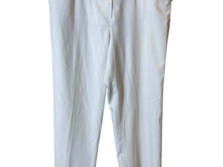 Pants Dress By Larry Levine In White, Size: 12 Fashion