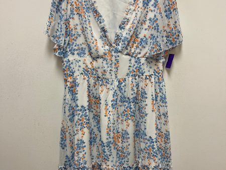 Blue Dress Casual Midi Shein, Size L Discount