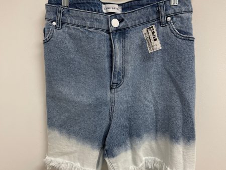 Blue & White Shorts Lane Bryant, Size 20 Sale