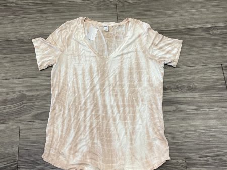 Top Short Sleeve By Old Navy In Tie Dye Print, Size: M Online Hot Sale