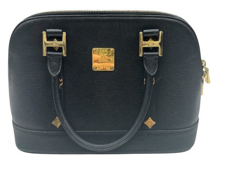 Handbag Luxury Designer By Mcm In Black, Size:Medium For Cheap