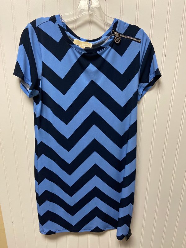 Dress Casual Short By Michael By Michael Kors In Blue, Size: M Online Sale