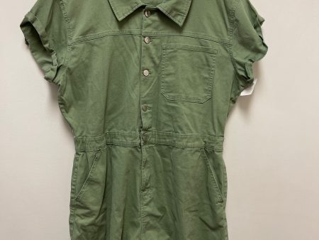 Romper By Celebrity Pink In Green, Size: 2x Online Sale