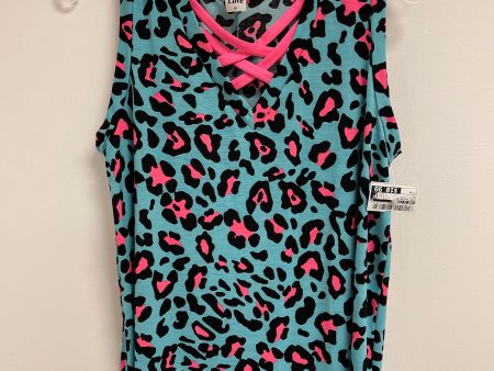 Blue & Pink Top Sleeveless Sew In Love, Size M Online