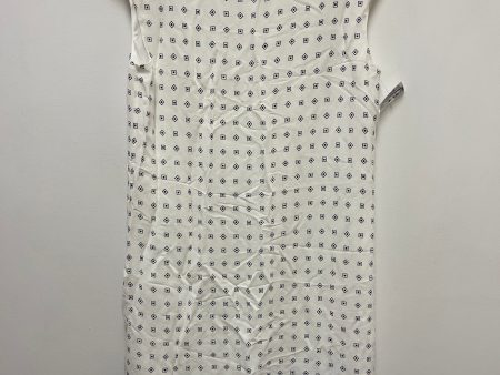 Black & White Dress Casual Short Madewell, Size M on Sale