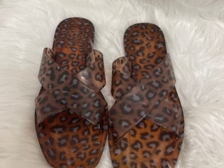 Animal Print Sandals Flats Matisse, Size 7 Discount