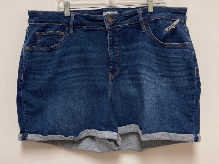 Blue Denim Shorts Ava & Viv, Size 20 Sale