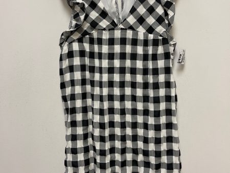 Black & White Dress Casual Short Clothes Mentor, Size Xl For Sale