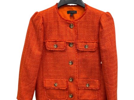 Blazer By Ann Taylor In Orange, Size:Xs For Cheap