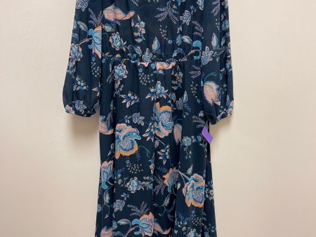 Blue Dress Casual Maxi H&m, Size M Fashion