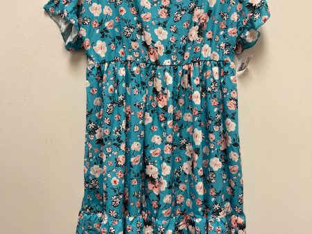 Blue Dress Casual Short Clothes Mentor, Size 1x Sale