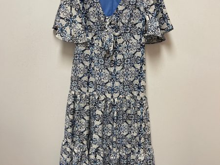 Blue Dress Casual Maxi Taylor, Size 8 on Sale