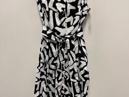 Black & White Dress Casual Short Alfani, Size Xl Discount