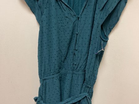 Teal Romper Loft, Size Xl For Cheap