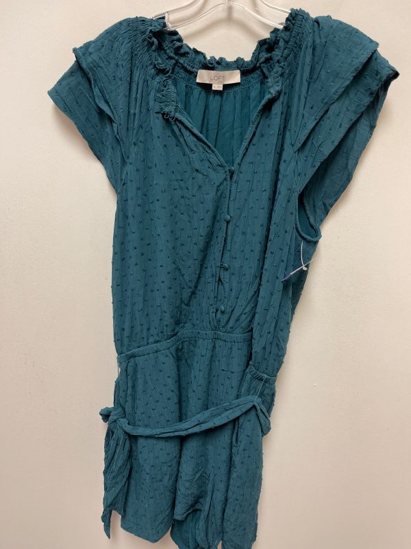 Teal Romper Loft, Size Xl For Cheap